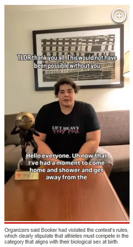 😮😮😮😦😦😦 The worlds strongest woman is a man! Is it right to strip him of his title?