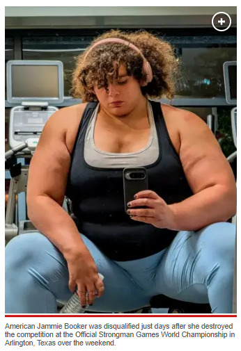 😮😮😮😦😦😦 The worlds strongest woman is a man! Is it right to strip him of his title?