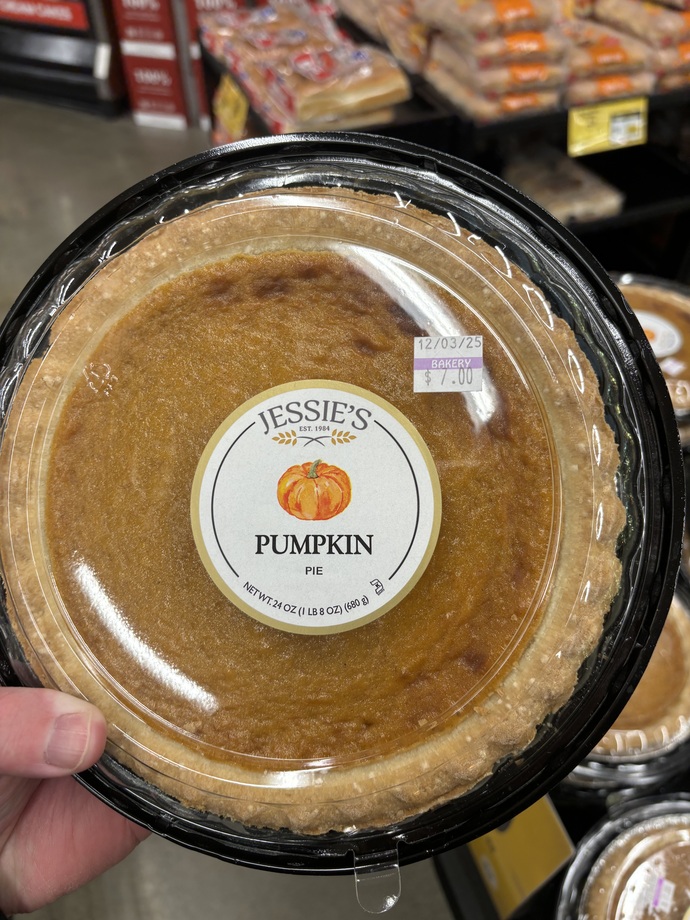 Happy Thanksgiving all my fellow gag users. Which pie sounds better?