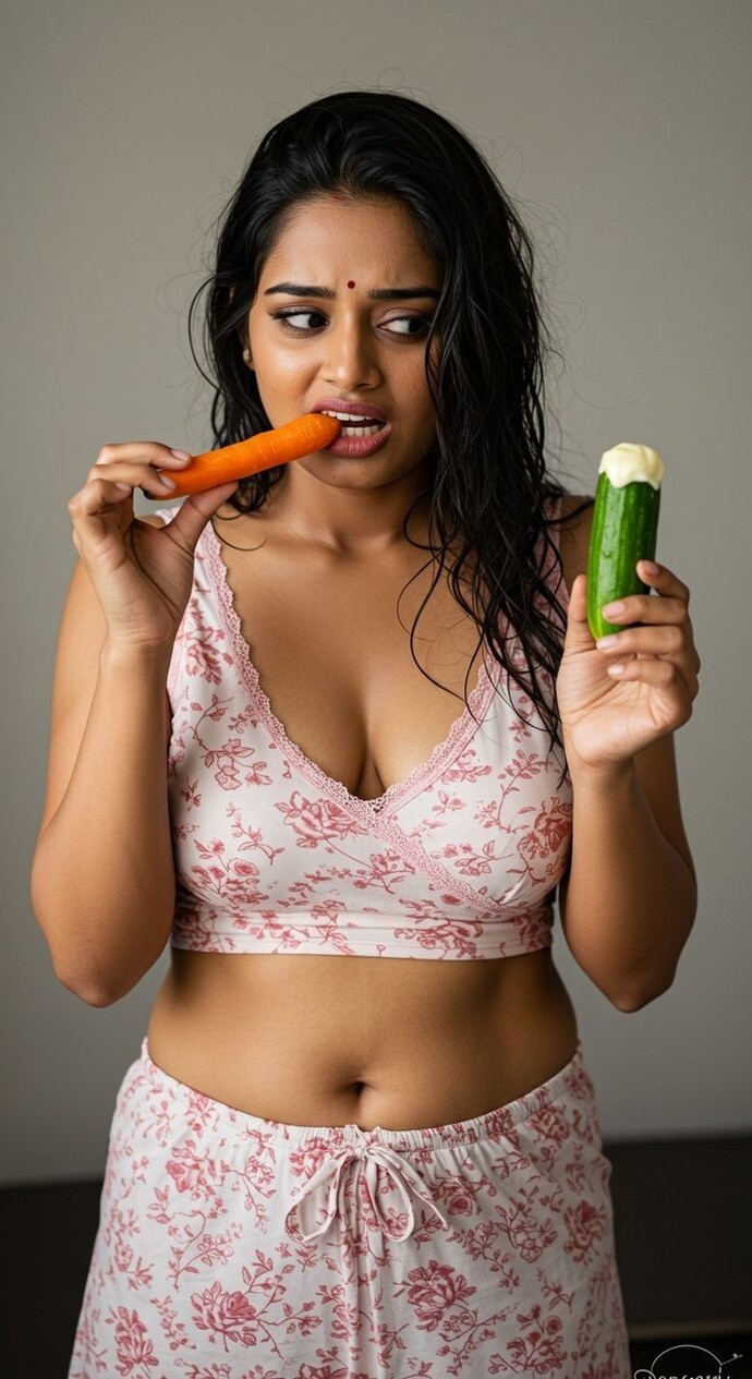 Carrot or cucumber?