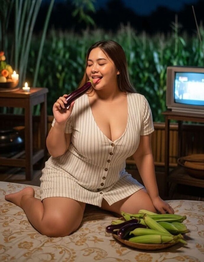 Eggplant or corn?