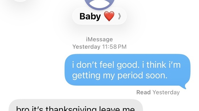Why was my boyfriend being mean to me last night?