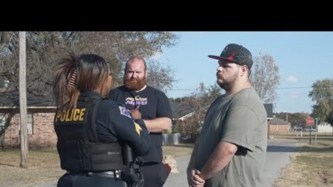 How should a man feel getting arrested in front of his husband (trans woman) by his high school crush for creeping on a 13 year old boy?