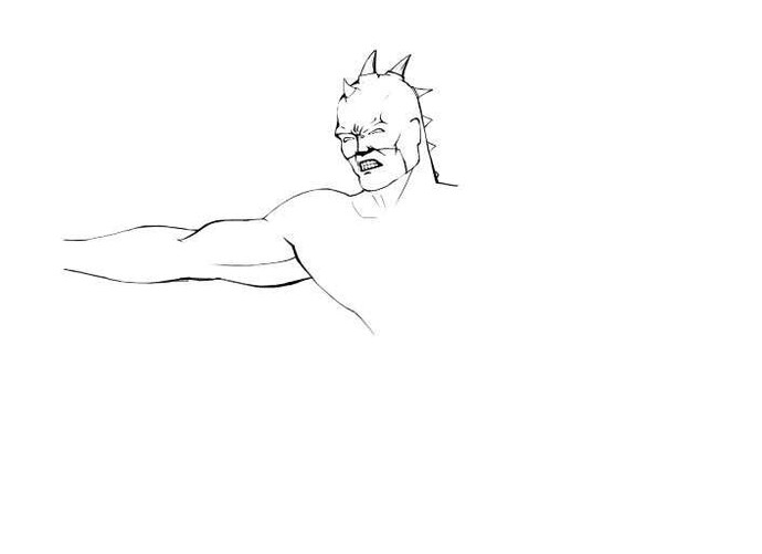 Pro artist opinion needed on my pencil sketch of a poster İ am working on?