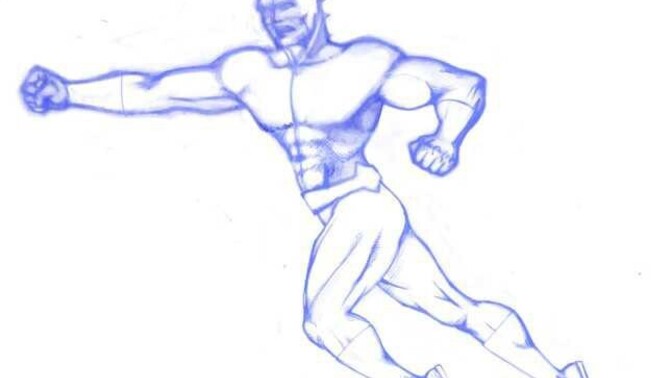 Pro artist opinion needed on my pencil sketch of a poster İ am working on?