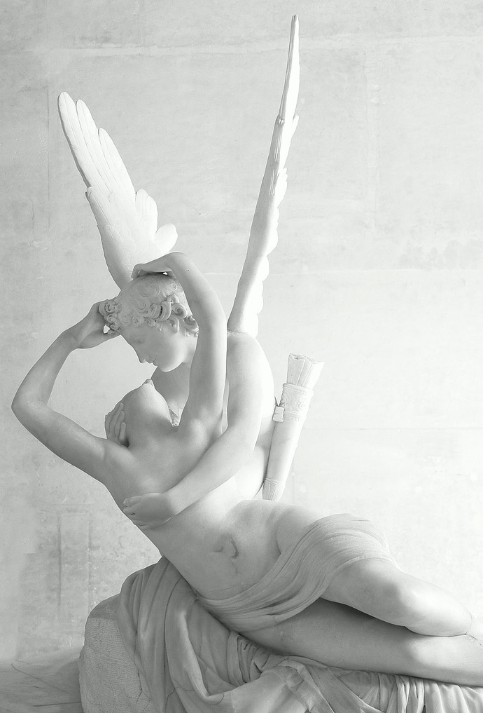 Psyche Revived by Cupid's Kiss, by Antonio Canova, first version 1787–1793