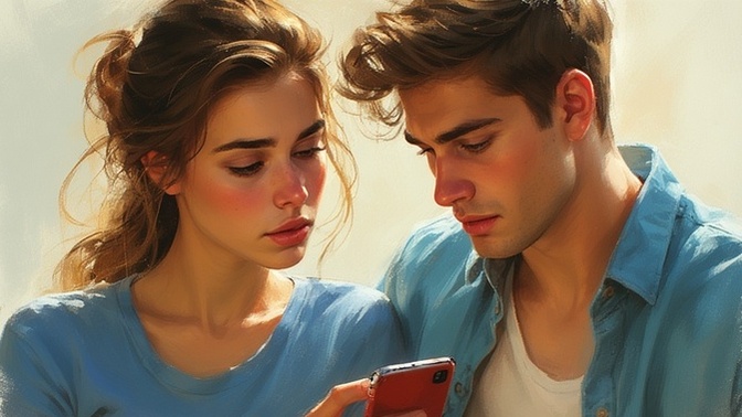 When it comes to dating, is it a red flag if someone uses social media? Why or why not?