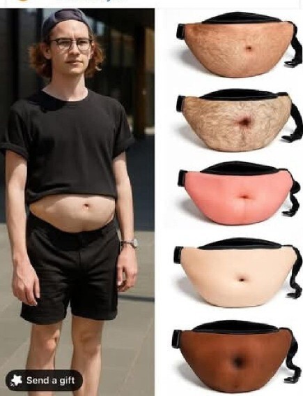 Would you wear one of these hip bags?