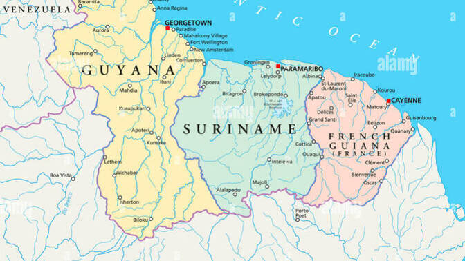 Should the USA annex Guyana and Suriname and buy French Guiana?