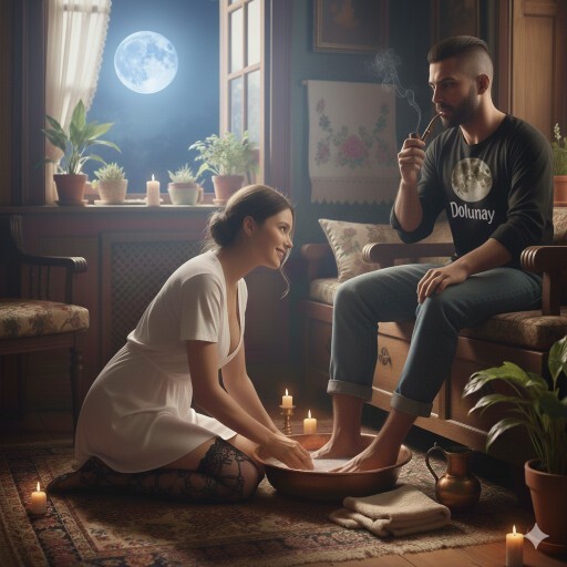 You had a husband, would you wash his feet?