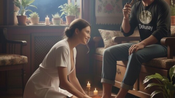 You had a husband, would you wash his feet?