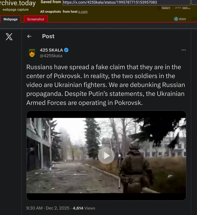 Is it shameful or hilarious to you, that Ukraine till this day uses AI generated fakes to convince someone that theyre winning?