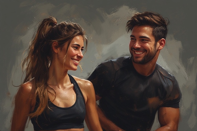 On a scale of 1 to 10, how important is it that your partner works out?