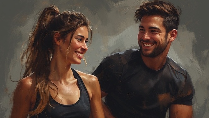 On a scale of 1 to 10, how important is it that your partner works out?