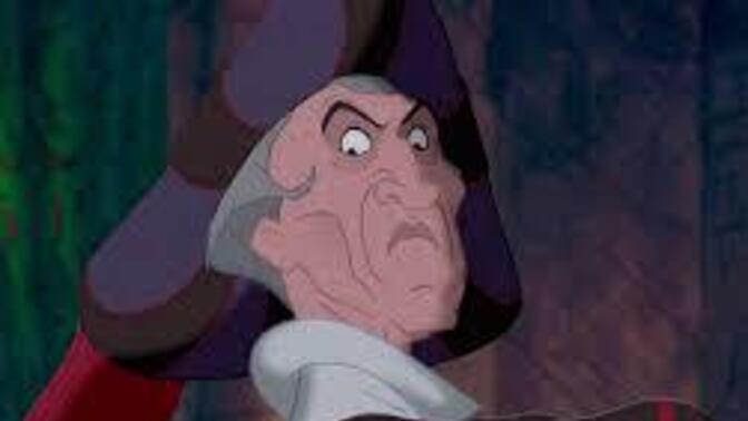Was it very obvious Frollo from Disney's the Hunchback of Notre Dame was a virgin?