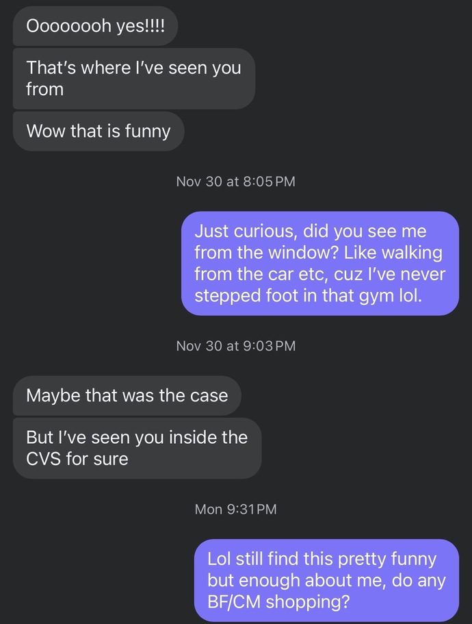 Was something said to justify getting ghosted out of the blue?