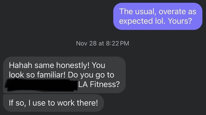 Was something said to justify getting ghosted out of the blue?