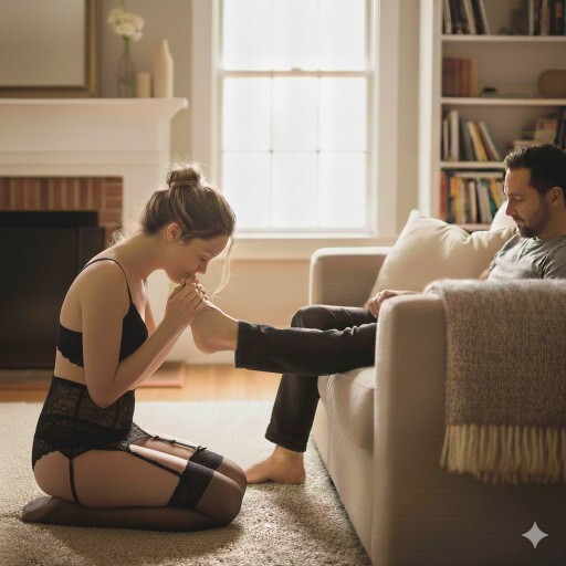 He was your husband, would you kiss his feet?