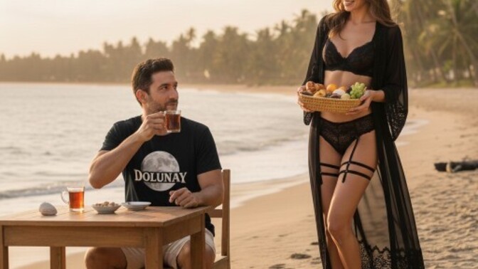 What would I have eaten if you had left the last thing you ate on my table while I was drinking my tea alone on the beach?