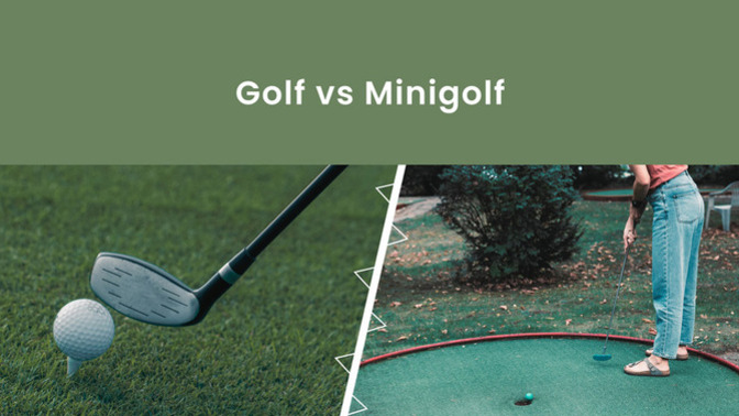 Actual golf vs Mini-golf which do you prefer?