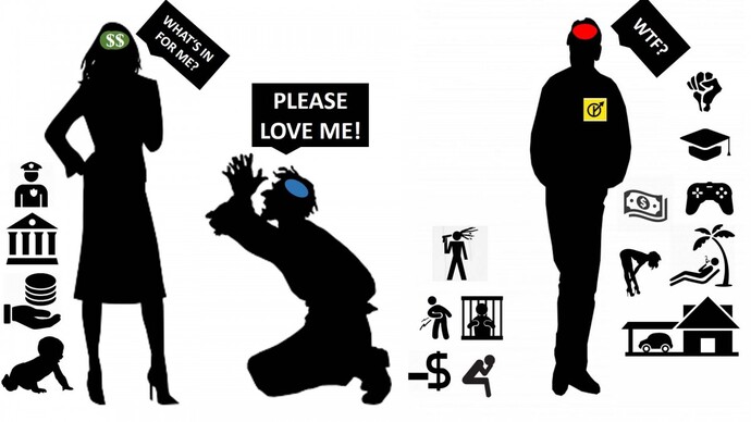 Why do women hate men who help them and want the best for them?