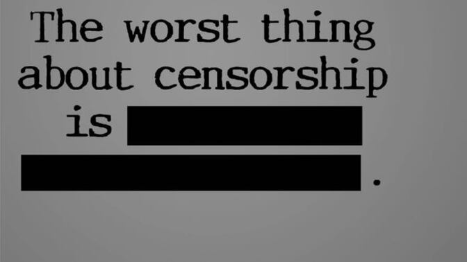Do you think there's too much censorship in social media content?