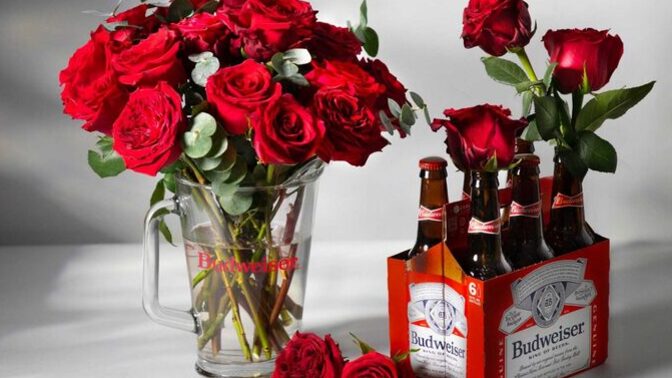 What's the male equivalent of being gifted flowers?