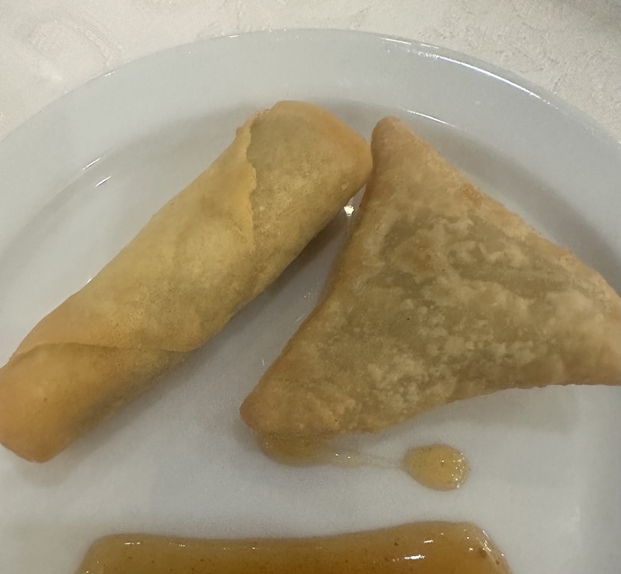 I went to a party today, how does the food look?