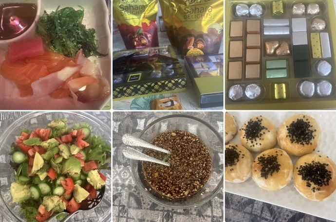 Which one of my 2025 food months look better?