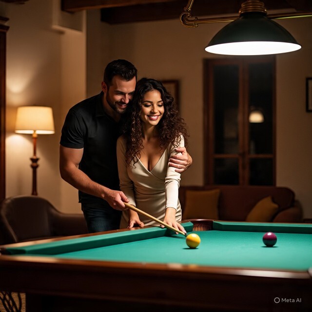 I have a pool table in my house. Should I teach you how to play billiards?