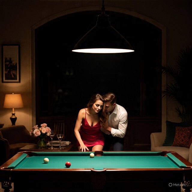 I have a pool table in my house. Should I teach you how to play billiards?