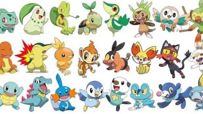 What starter Pokémon do you like?