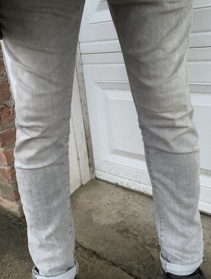 Are these jeans too tight for a guy?