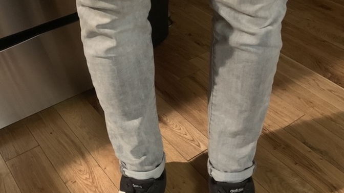 Are these jeans too tight for a guy?