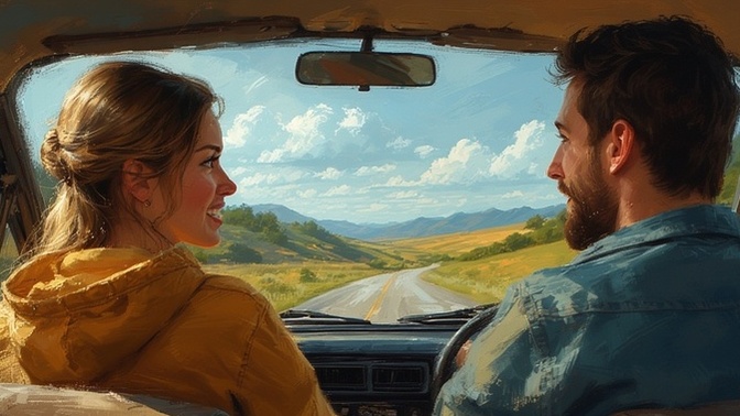 If you were stuck on a 10-hour road trip with a new date, what three conversational topics would you use to truly get to know them?
