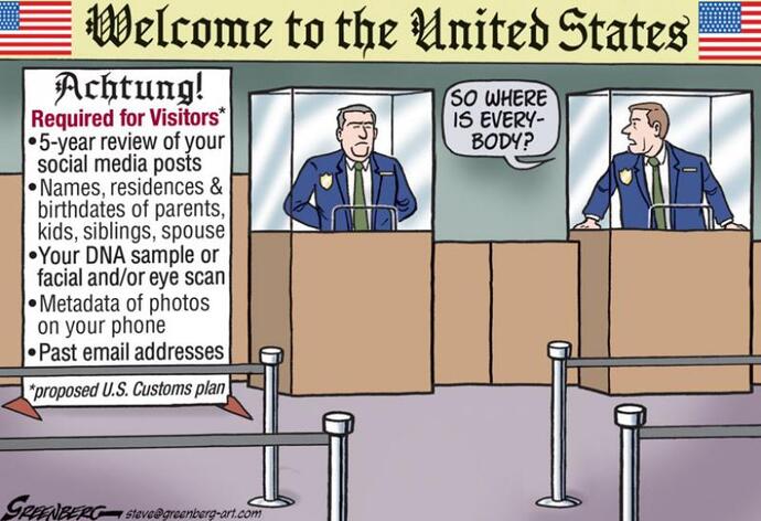 Are you banned from the USA?