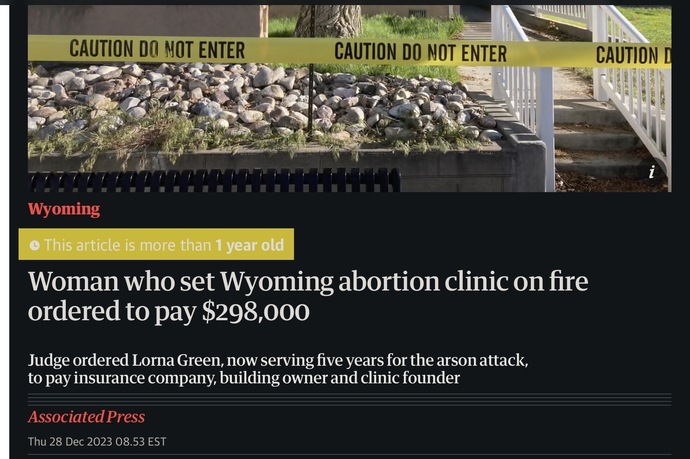 Did you know conservative lawyers argued the Abortion Clinic wasn’t a clinic yet because it was still being constructed?