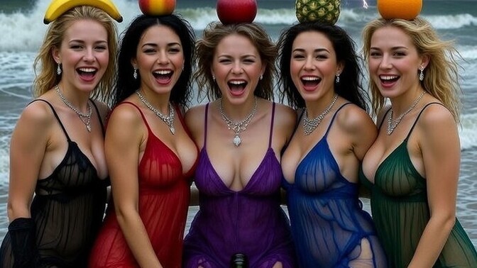 You have to wear one of these to eat fruit, which one would you wear?