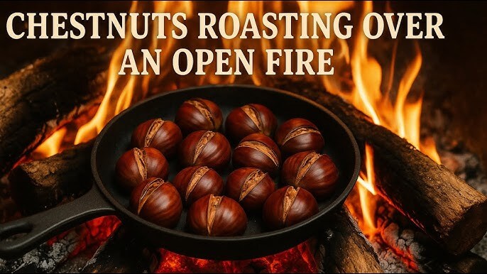 Ever roast chestnuts on an open fire?