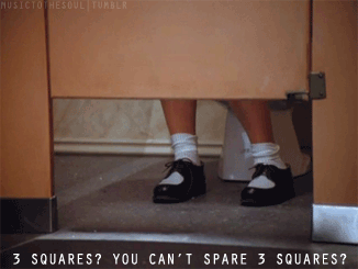 Is it weird to talk to strangers while in a public bathroom?