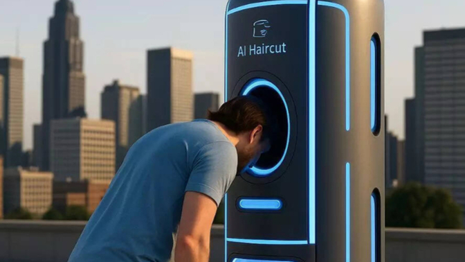 Instead Of Going To A Barber Shop, Hairdresser Or Hairstylist Would You Go To An AI Haircut Station?