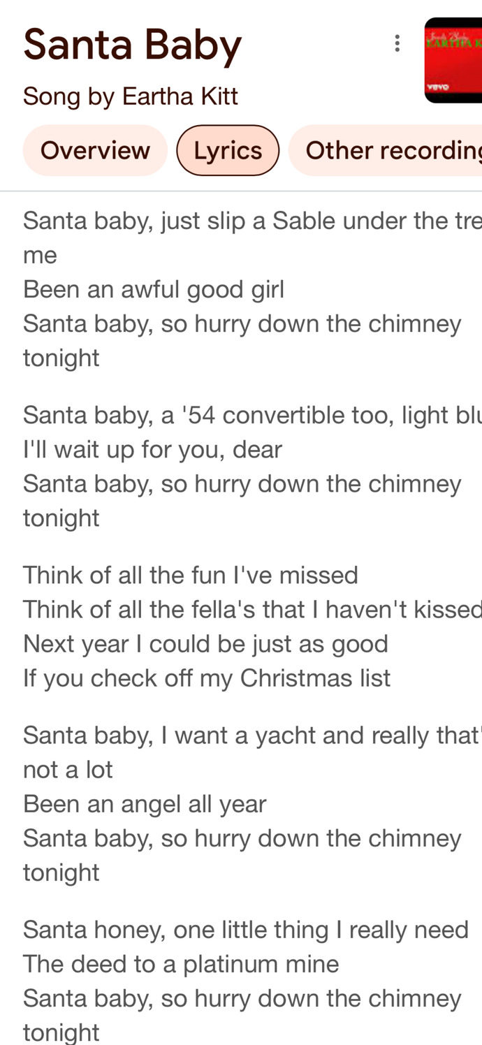 What do YOU want from Santa 🤶 ?