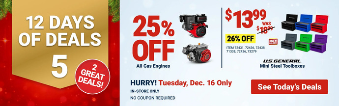 Do you like to shop at Harbor Freight?
