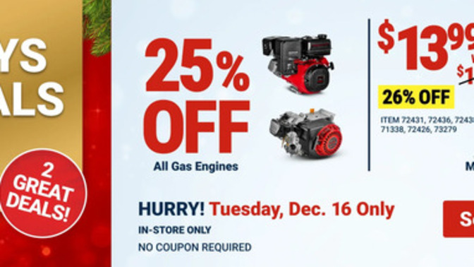 Do you like to shop at Harbor Freight?