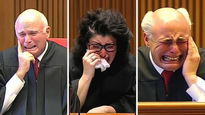 "Im sad now, just leave the court, heres a bus ticket and some kleenex, dont do that again!"