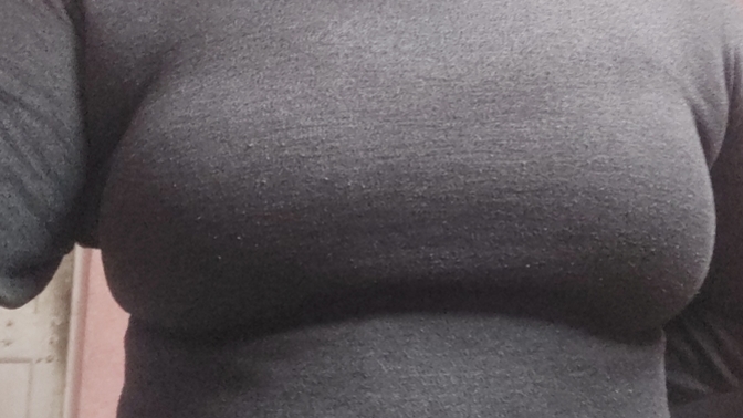 Should I wear bra as a guy with natural breast?