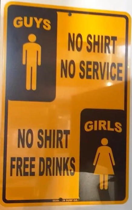 Is this Sign Sexist?