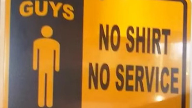 Is this Sign Sexist?