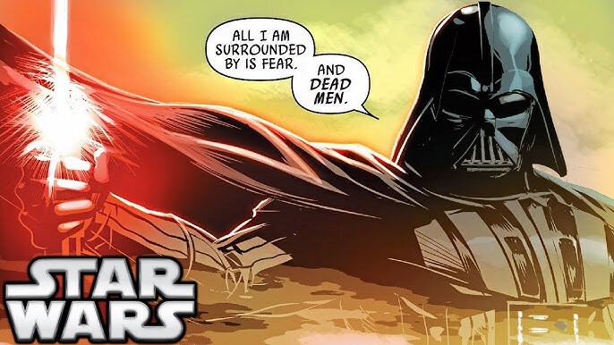 Why is darth vader so weak?