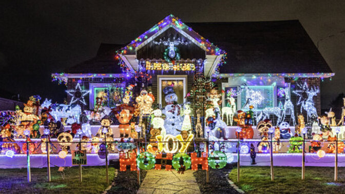 When do you take down the Christmas decorations?